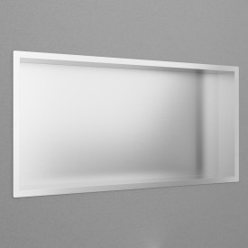 Scandtap Style brusehylde, 63x33 cm, børstet stål