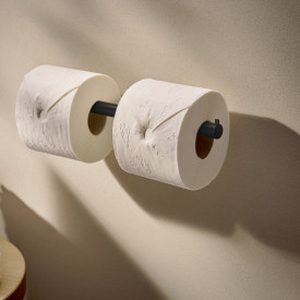 Hansgrohe AddStoris S dorullholder, matt sort
