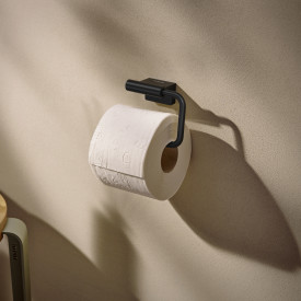 Hansgrohe AddStoris S toiletrulleholder, mat sort