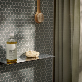 Hansgrohe AddStoris hylde, 40x14 cm, krom