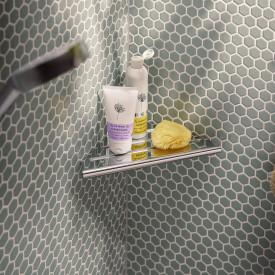 Hansgrohe AddStoris brusehylde, krom