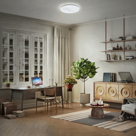 Osram Orbis Brush plafond, Ø49 cm