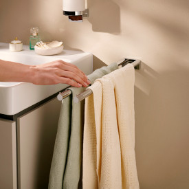 Hansgrohe AddStoris håndklædeholder, 44,1 cm, krom