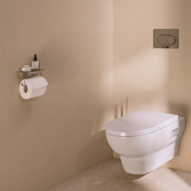 Hansgrohe AddStoris toiletrulleholder, krom