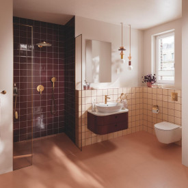 Grohe Lineare brusearmatur, børstet kobber