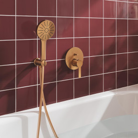 Grohe Lineare kararmatur, børstet kobber