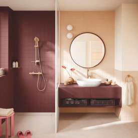 Grohe Precision Feel brusearmatur, børstet kobber