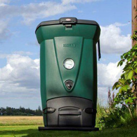 Biolan 220eco kompostbinge, isolert, termostat, 220 liter, grønn