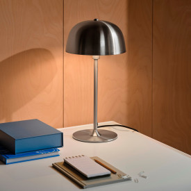 Nordlux Cera bordlampe, børstet stål