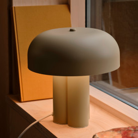 Nordlux Sandro bordlampe, lysebrun