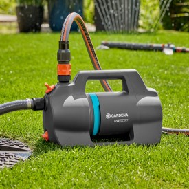 Gardena Silent vannpumpe, stillegående, 5100 l/t, 42,5x22x28 cm, sett