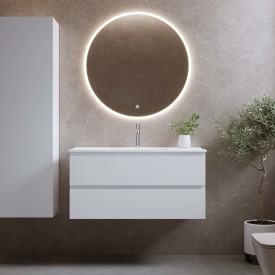 Bathlife Eufori møbelpakke, med servant, 101x46,5x50 cm, hvit matt