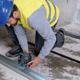 Bosch linjelaser GCL 2-50/RM10, grøn