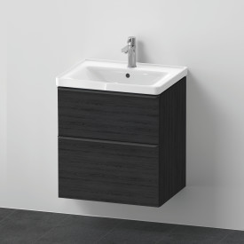 Duravit D-Neo møbelpakke, 60x48 cm, sort eik