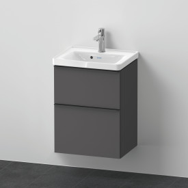 Duravit D-Neo møbelpakke, 50x40 cm, matt grafittgrå