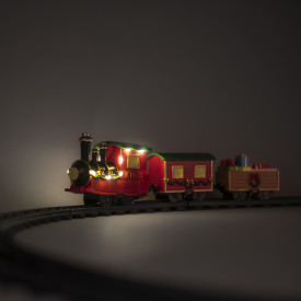 Konstsmide juletog med skinner til juletre