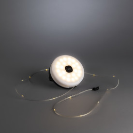 Konstsmide 3-i-1 oppladbar lampe, 100 lys
