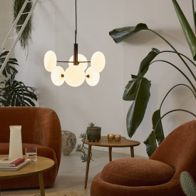 Nielsen Light Continental ljuskrona, svart