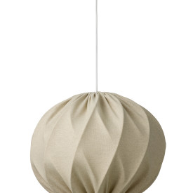 Nielsen Light Jasmin pendellampa, vit sladd, sand