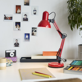 Nielsen Light Alba arkitektlampe, rød