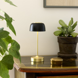 Nielsen Light bordlampe Royal sort-guld