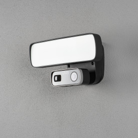 Konstsmide Smartlight udendørs væglampe med kamera, 18W