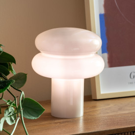 Leitmotiv Incesante Double bordlampe, grå