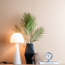Leitmotiv Bombin bordlampe, hvid