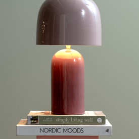 Leitmotiv Rico bordlampe, lilla