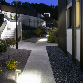 Pullert Mimik 10 Post 300 LED 11W 3000K, grå