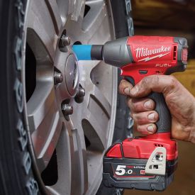 Milwaukee Shockwave Impact Duty Automotive kraftpipesett, ½″ firkantfeste, 17 mm, 19 mm og 21 mm