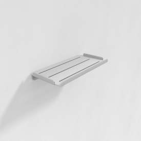Aloop Y brusehylde, mat aluminium