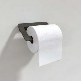 Aloop X toiletrulleholder, børstet sort