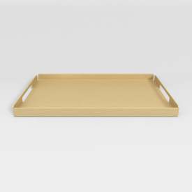 Aloop X large bakke, 33x50,5 cm, børstet guld