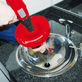 Rothenberger 8 H+E Plus håndrenser, 7,5 meter