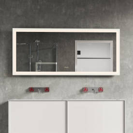 Copenhagen Bath Larvik Sound 160 speil, med høyttaler, duggfritt, 160x70 cm