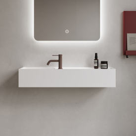 Copenhagen Bath Modul LR 80 servant, 80x25 cm, hvit matt