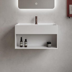 Copenhagen Bath Modul SH 60 servant med hylle, 60x40 cm, hvit matt