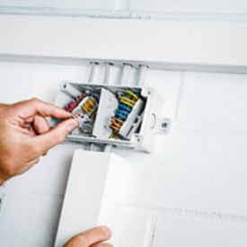 Forgreningsdåse Abox 025/2-L/w hvid