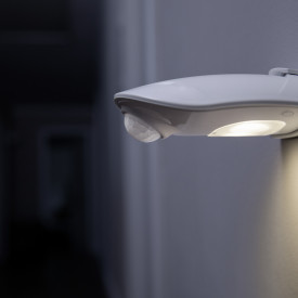 Osram udendørs væglampe med sensor, 4000K, hvid