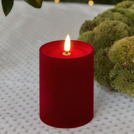 Sirius Sille velour LED blokklys, H10 cm