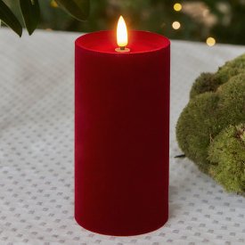 Sirius Sille velour LED blokklys, H15 cm