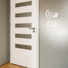 Alecto kuliltealarm med display, lav CO-advarsel