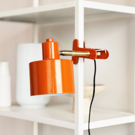 Dyberg Larsen Ocean klemmelampe, orange
