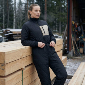 Westborn dame termodragt, Black, 2XL