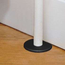 Alu Fit roset, 15 mm, børstet sort