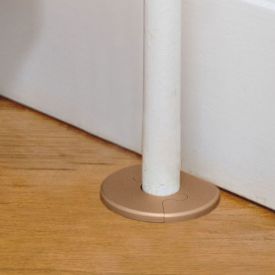 Alu Fit roset, 15 mm, børstet kobber