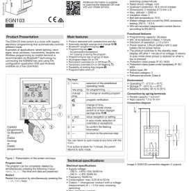 Kontaktur digital uge 1sk 16A