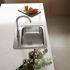Lavabo LA 480 køkkenvask, 56x48 cm, stål