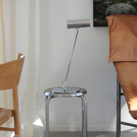 Markslöjd Arlo bordlampe, krom